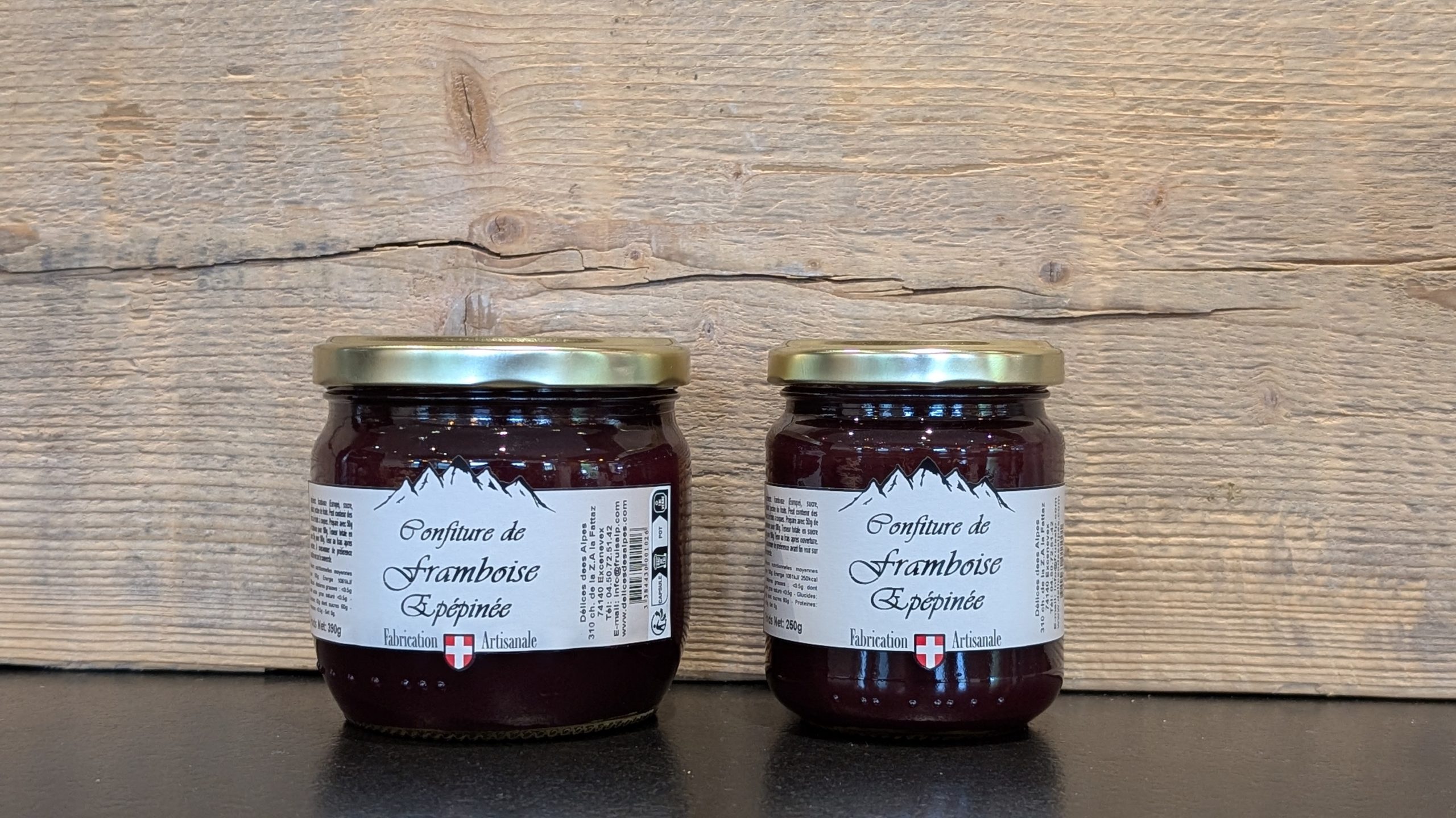 Confiture Artisanale Framboise Epépinée